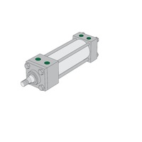 NUMATICS/AVENTICS NFPA CYLINDER A SERIES 1 1/2" BORE 1 1/2" STROKE, BOTTOM TAP, H/C CUSH